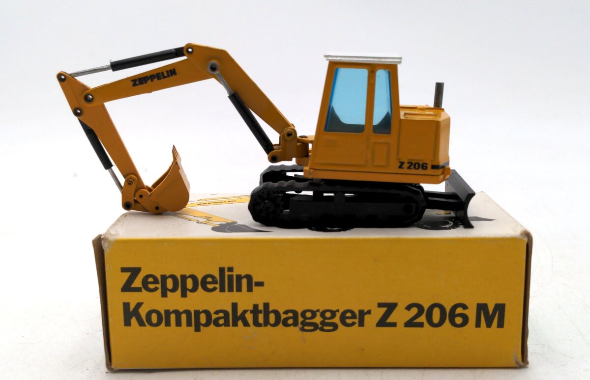 NZG 258 1:50 Zeppelin Z206M Mini Excavator LN/Box