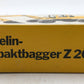 NZG 258 1:50 Zeppelin Z206M Mini Excavator LN/Box