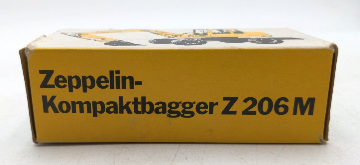 NZG 258 1:50 Zeppelin Z206M Mini Excavator LN/Box
