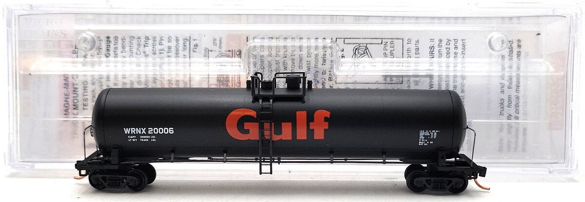 Micro-Trains 11000331 N Gulf Oil 56' General Service Tank Car #20006
