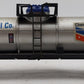 Lionel 6-9153 O Gauge Chevron Single Dome Tank Car VG