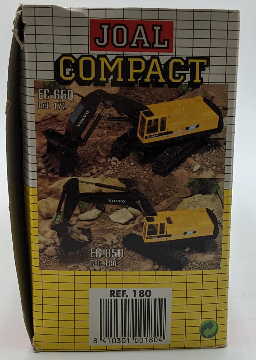Joal 180 1:50 Die Cast Metal Volvo EC650 Excavator NIB