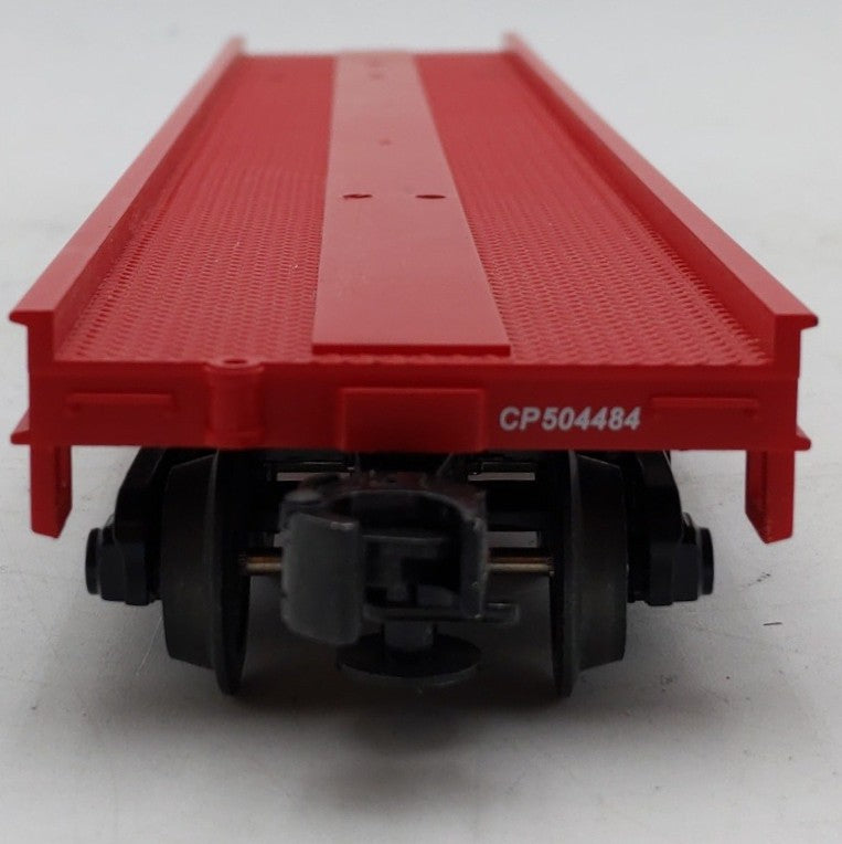 MTH 20-98142 O CP Rail Flatcar without Trailer #504484 EX