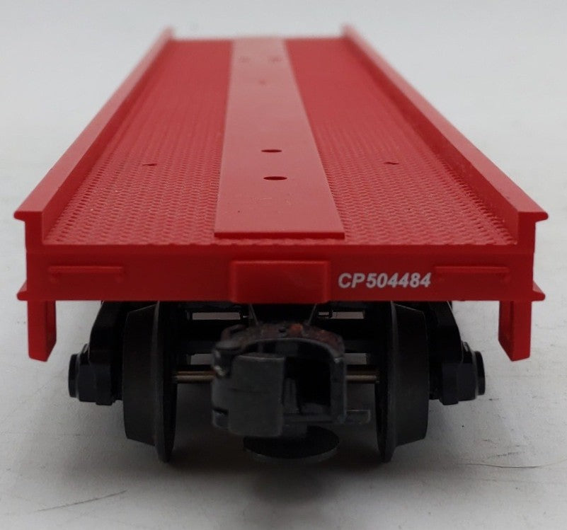 MTH 20-98142 O CP Rail Flatcar without Trailer #504484 EX