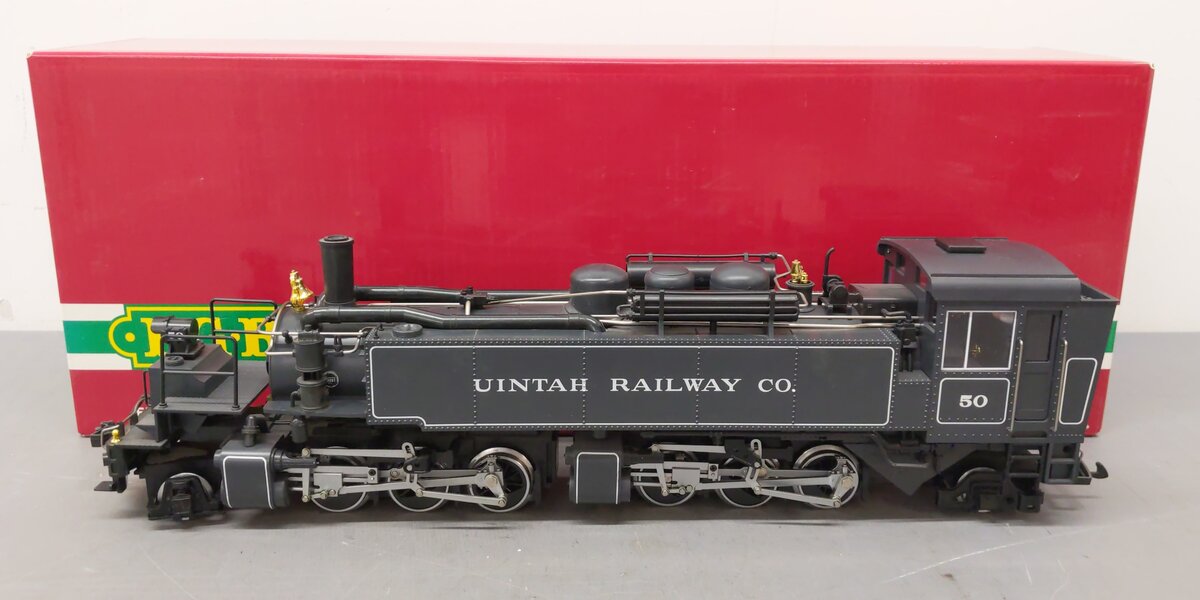 LGB 21881 G Scale LGB Uintah RailWay 2-6-6-2 Steam Locomotive #50 EX/Box