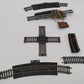 Assorted HO Scale Brass & Steel Track Pieces [9] EX