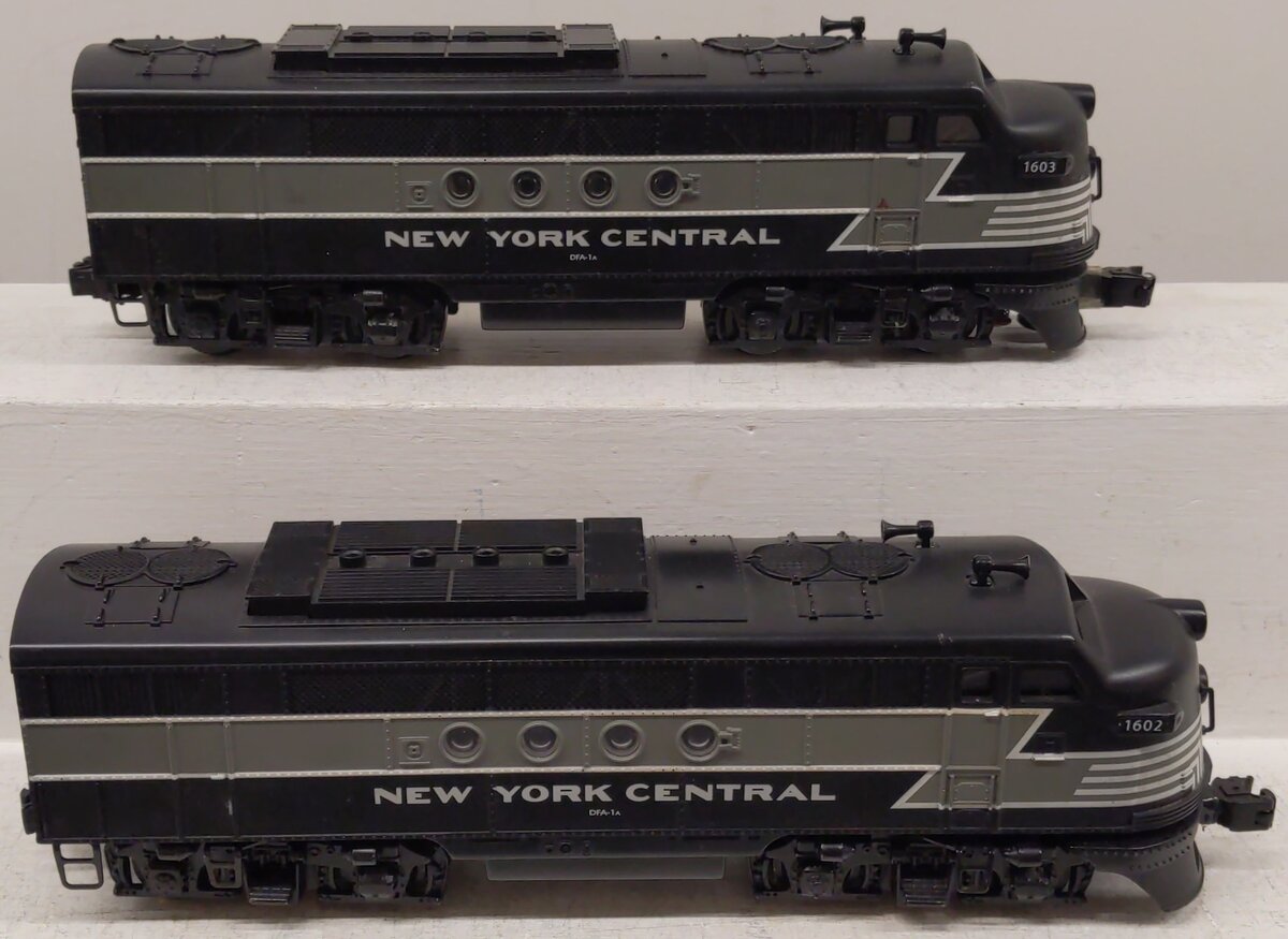 Lionel 6-18160 O Gauge New York Central FT AA Diesel Locomotive Set #1602/1603O EX