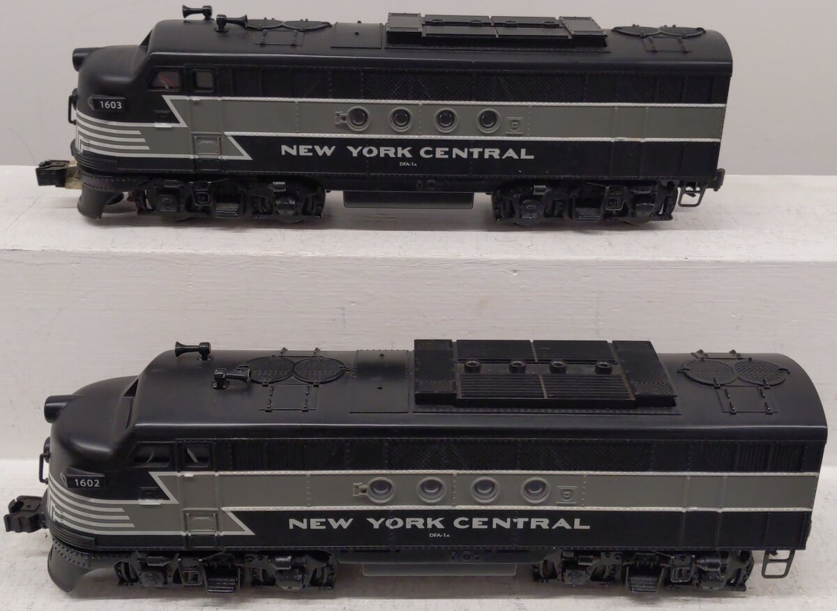 Lionel 6-18160 O Gauge New York Central FT AA Diesel Locomotive Set #1602/1603O EX