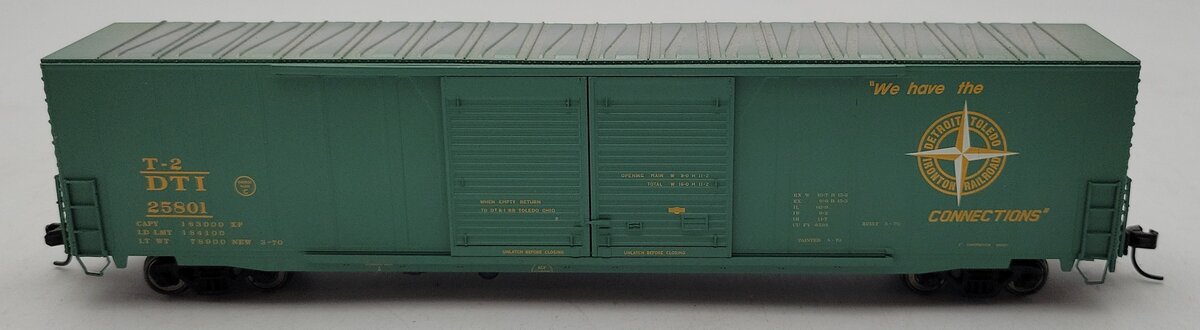 Atlas 1678-1 HO Detroit, Toledo, & Ironton DD Auto Parts Car #25801 LN