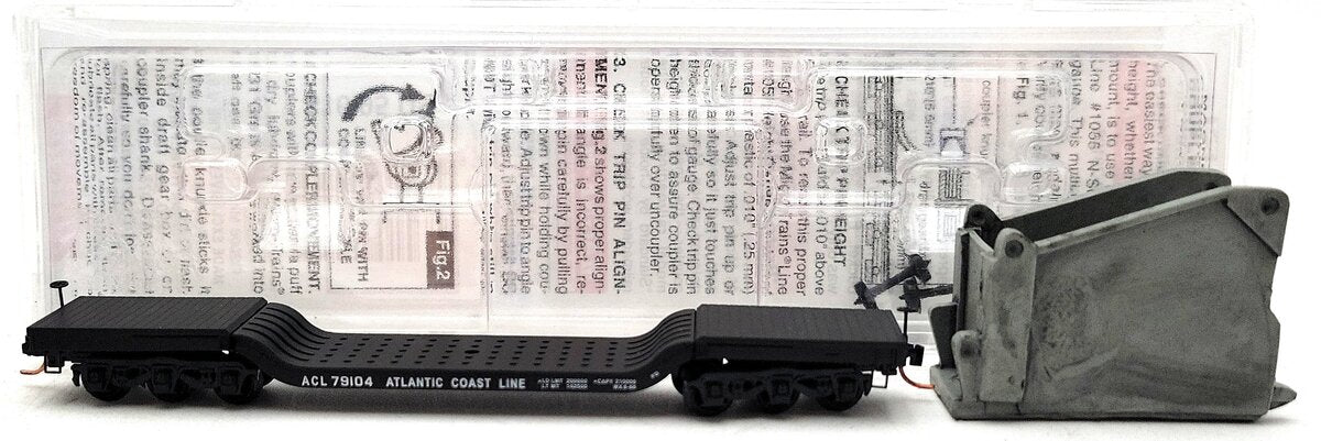 Micro-Trains 10900260 N ACL Heavyweight Depressed Center Flatcar w/Load #79104 LN/Box