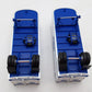MTH 20-95593 O Illinois Central Flat Car w/ PUP Trailers #62792 LN/Box