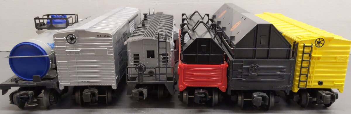 Assorted O Freight Cars K641-0001, 6-9153, 6-16343, WAL 56, 6-17404, 6-9316 [6] EX/Box