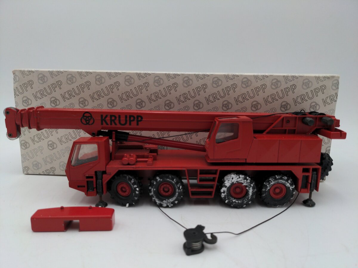 Conrad 2080 1:50 Scale Die-Cast Krupp 70 GMT-AT Telescopic All-Terrain Crane EX/Box