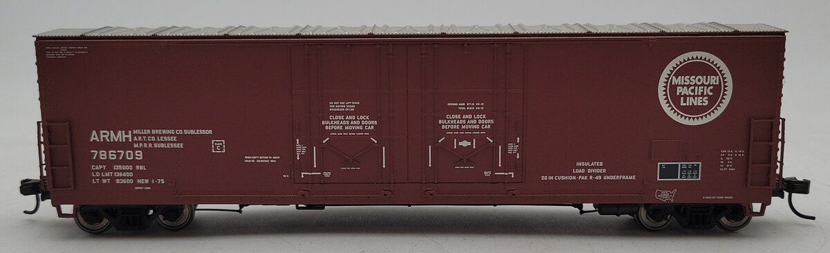Atlas 1768-1 HO ARMH 'Missouri Pacific' Double Plug Door Box Car #786709 LN