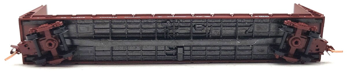 Micro-Trains 05400140 N Canadian National 61' Bulkhead Flatcar w/ Load #622278 LN/Box