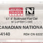 Micro-Trains 05400140 N Canadian National 61' Bulkhead Flatcar w/ Load #622278 LN/Box