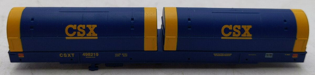 Red Caboose RN-17713-1 N Scale CSX Coil Car #498219 LN/Box