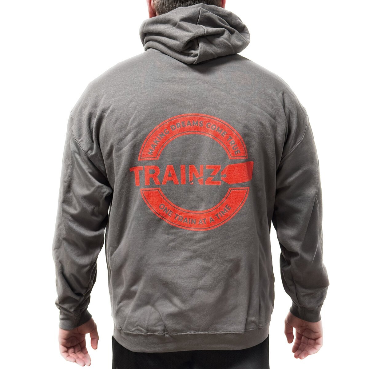 Trainz.com Trainz Official Gray Hoodie (LARGE)