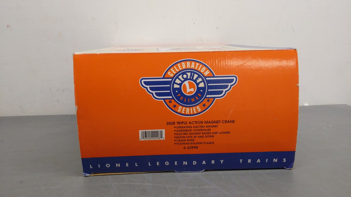 Lionel 6-22998 O PWC 282R Gantry Crane with Electromagnet EX/Box