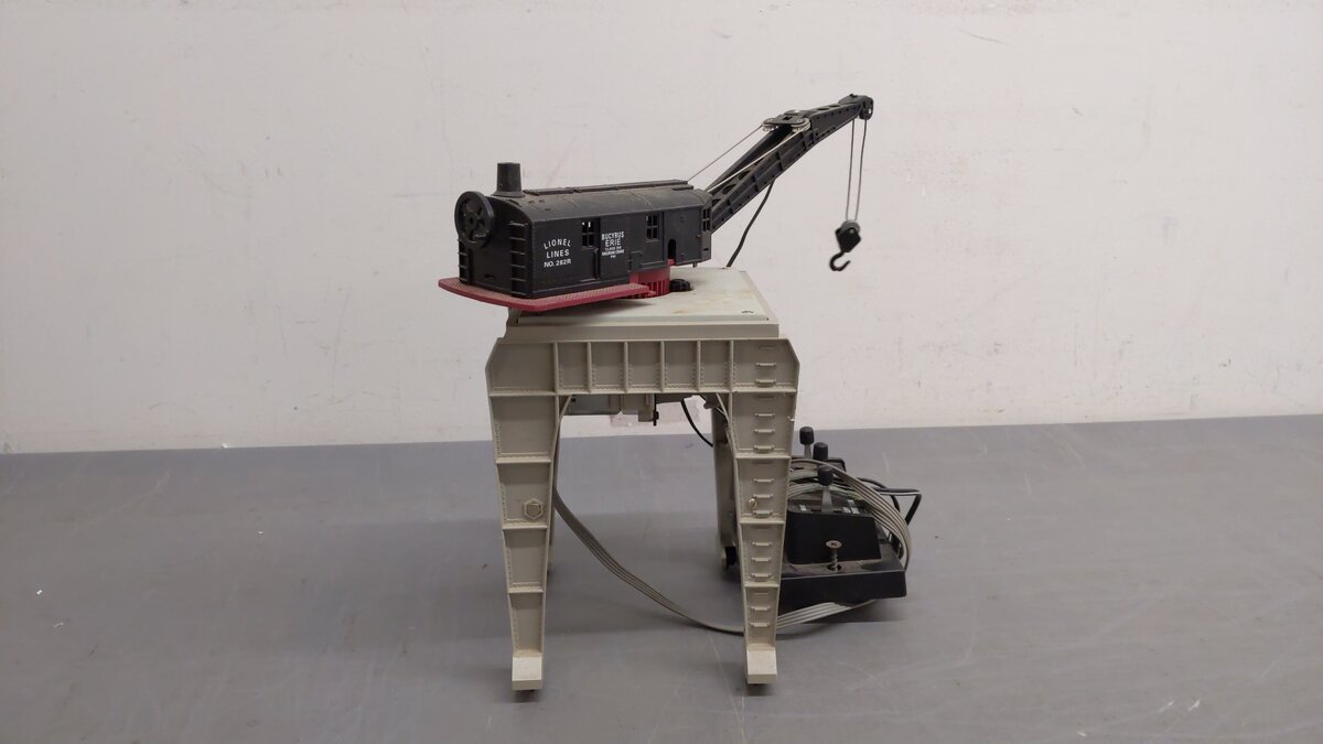 Lionel 6-22998 O PWC 282R Gantry Crane with Electromagnet EX/Box