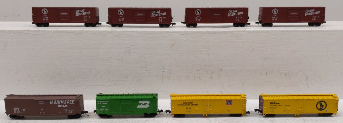 Atlas & Other N Scale Assorted Freight Cars [8] EX