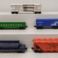 Lionel O Gauge Assorted Train Cars [5] VG