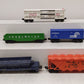Lionel O Gauge Assorted Train Cars [5] VG