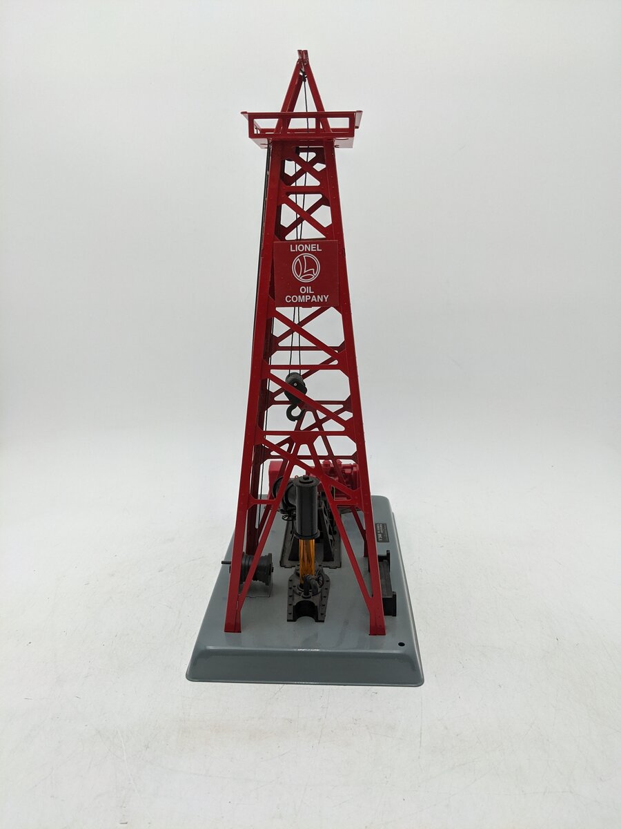 Lionel 6-12848 O Gauge Red Operating Oil Derrick EX
