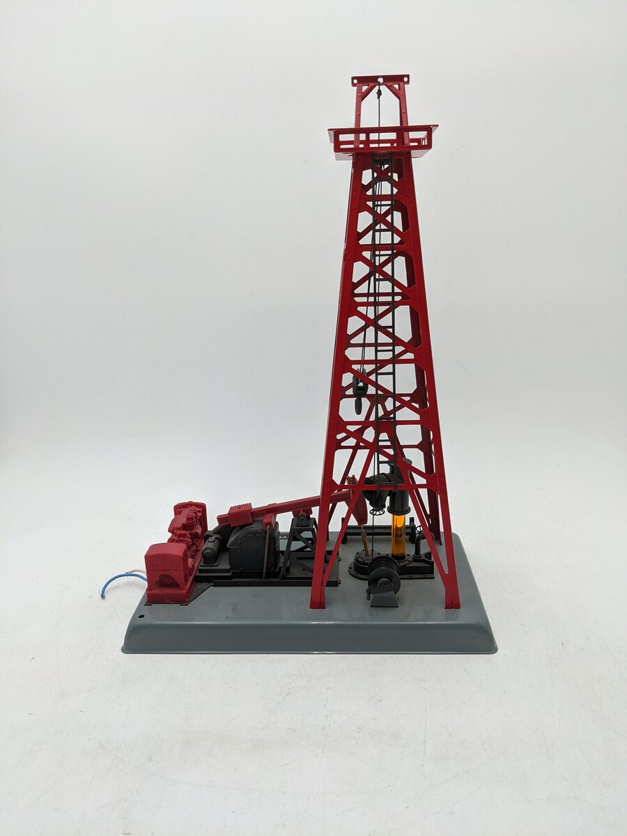 Lionel 6-12848 O Gauge Red Operating Oil Derrick EX