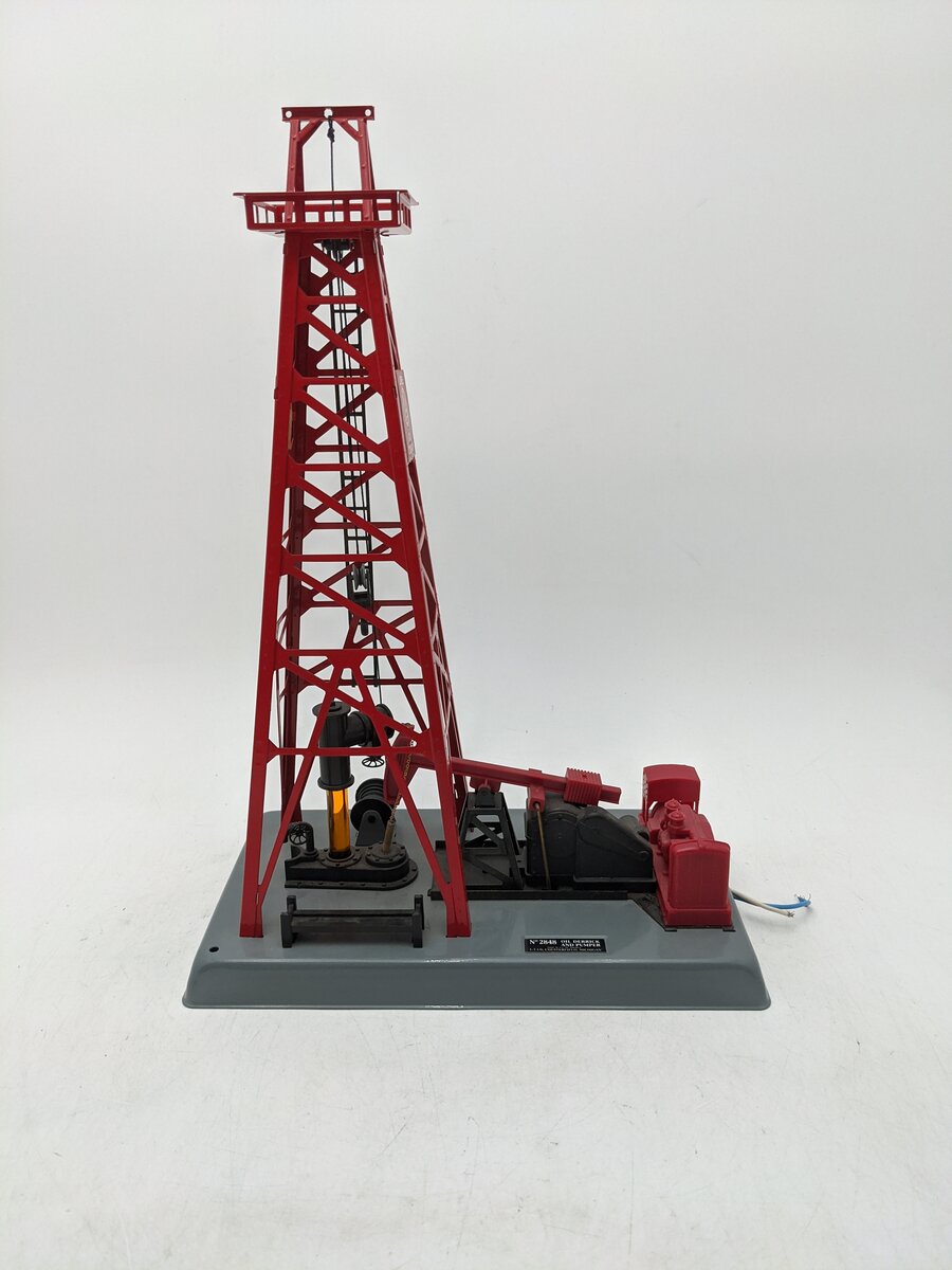 Lionel 6-12848 O Gauge Red Operating Oil Derrick EX
