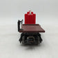 Lionel 6-9233 O Gauge 4 Truck Depressed Center Flatcar with Transformer EX