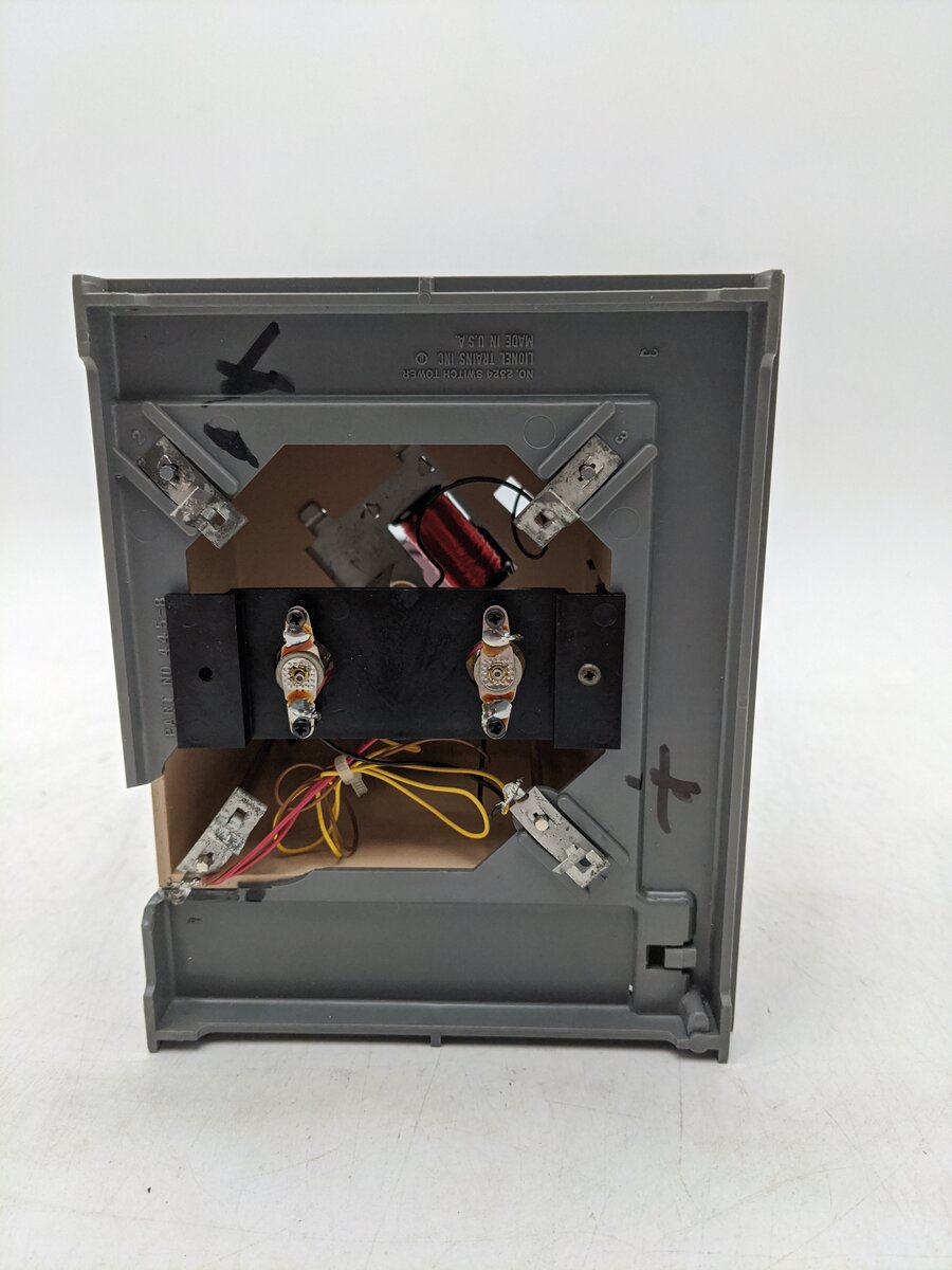 Lionel 6-14201 O Gauge Burning Switch Tower Built Building EX