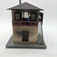 Lionel 6-14201 O Gauge Burning Switch Tower Built Building EX