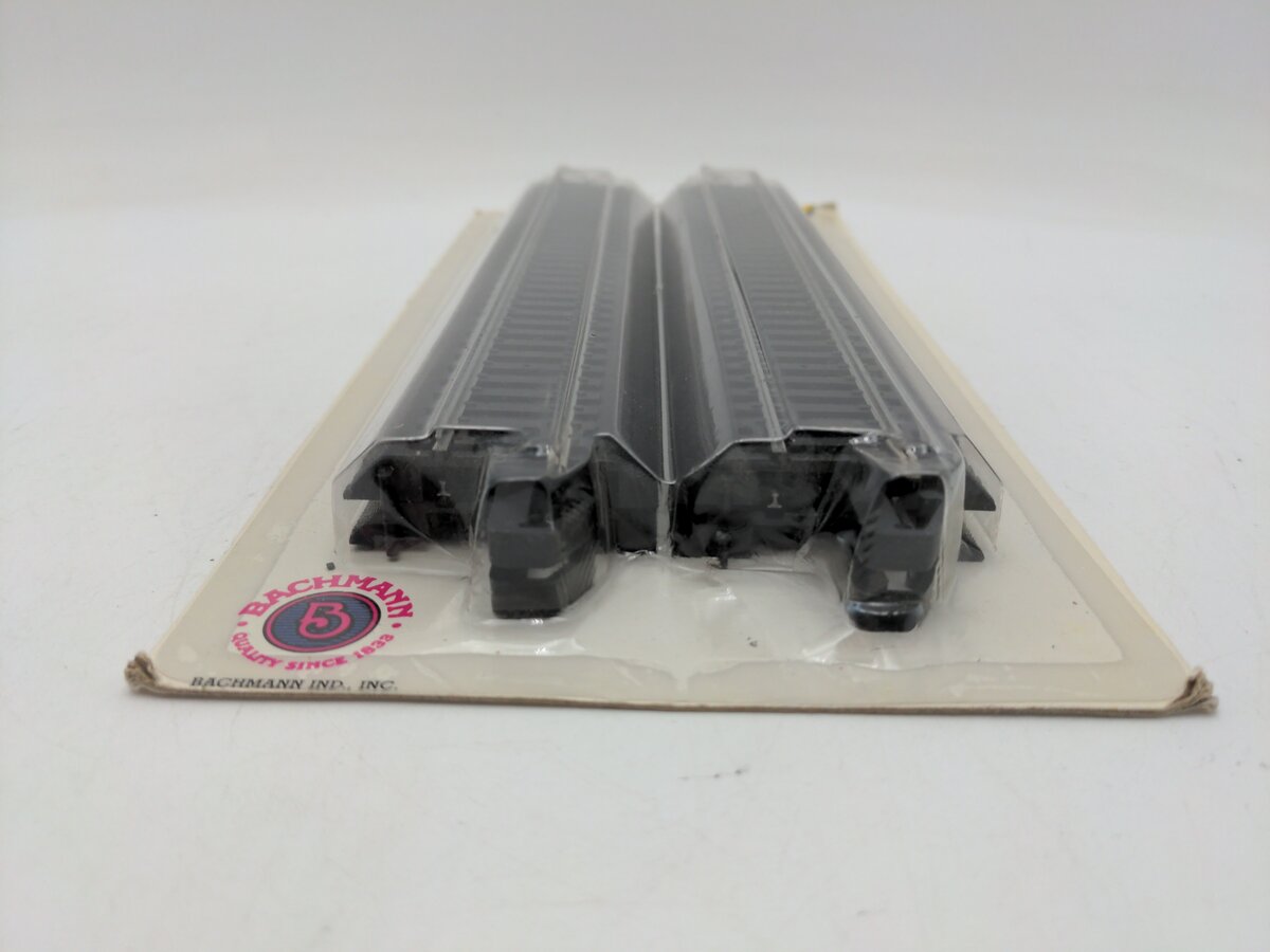 Bachmann 44411 HO Scale Steel Alloy 9" Straight E-Z Track Sections (Pack of 4) LN/Box