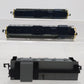 Life Like 7628 39162 N Scale CSX GP38 Locomotive, Dummy Unit & Caboose LN/Box