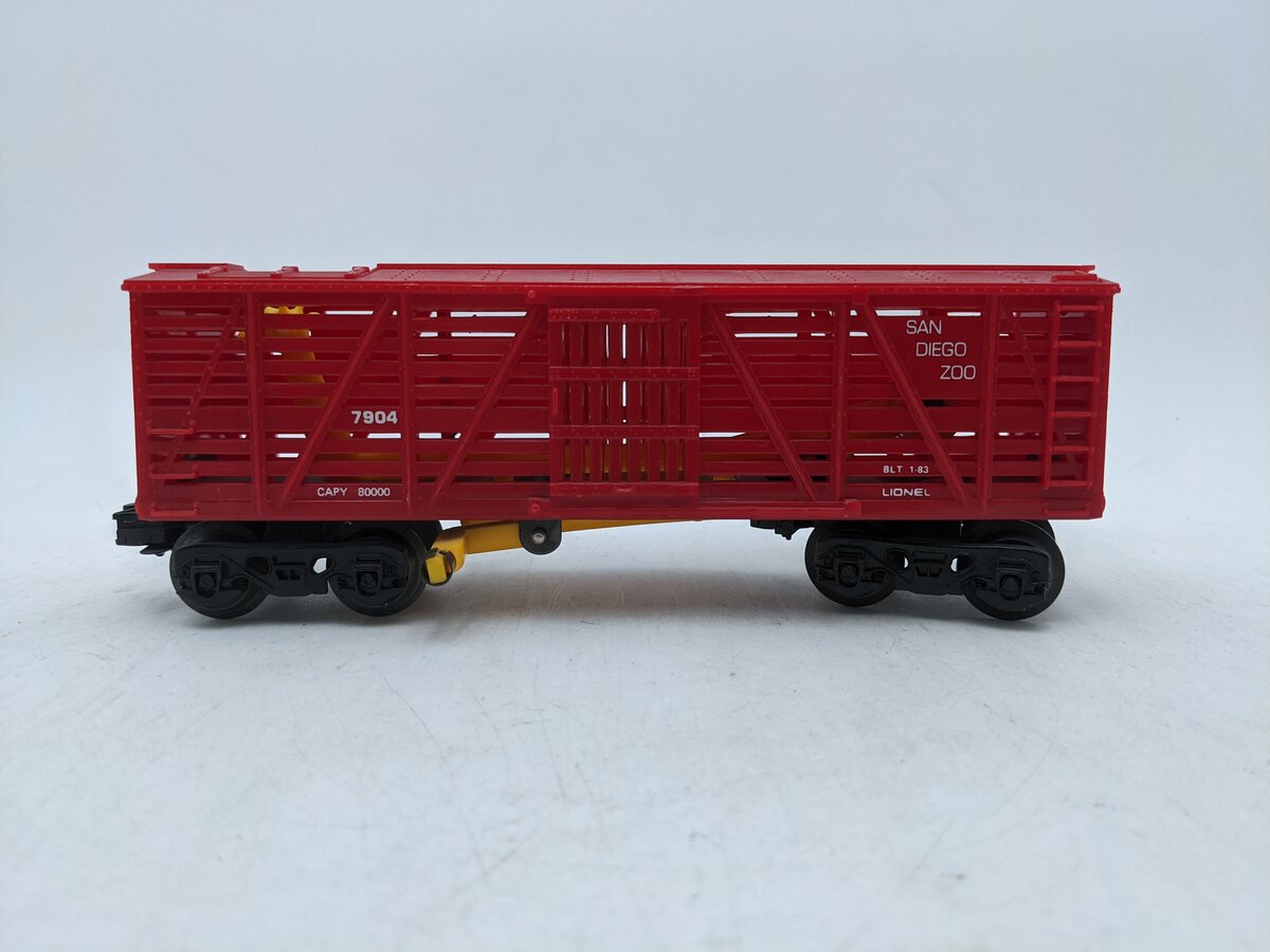 Lionel 6-7904 San Diego Zoo Operating Giraffe Car EX