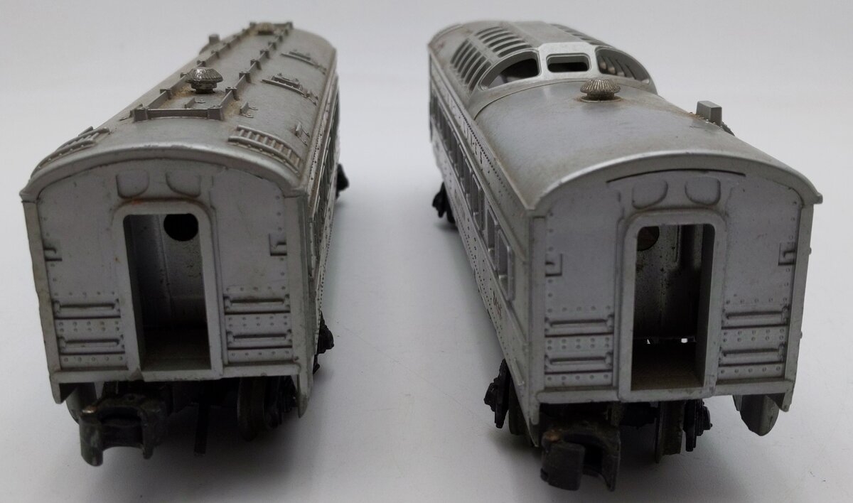 Lionel  Vintage O Lionel Lines Illuminated Passenger Cars #2436 #2432 [2] EX