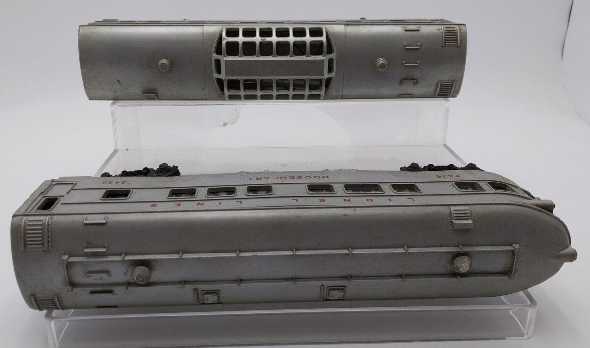 Lionel  Vintage O Lionel Lines Illuminated Passenger Cars #2436 #2432 [2] EX
