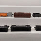 Lionel O Vintage Assorted Train Cars 2-25000, 347000, 159000, 3461, 3520 [6] VG