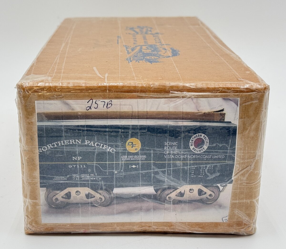 McCoy 97111 Standard Gauge Northern Pacific Boxcar VG/Box