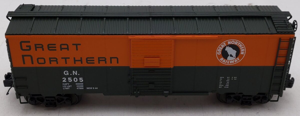 MTH 20-93552 O Gauge Great Northern 40' AAR Boxcar #2505 NIB