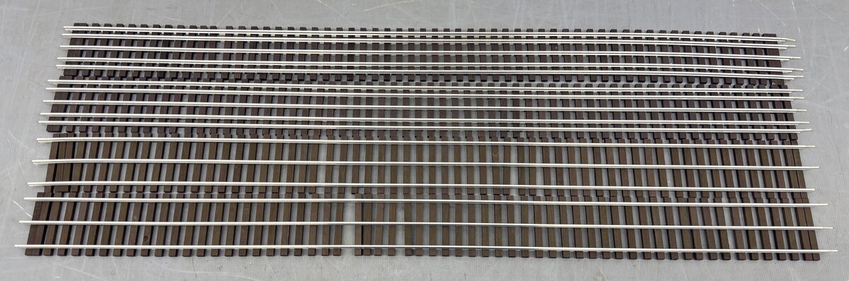 Gargraves Assorted Standard/O Gauge 37" Tinplate Straight Track Sections [4] EX