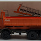 Conrad 3167 1:50 MAN Atlas 4-Axle Roll-Off Dump Truck Orange NIB