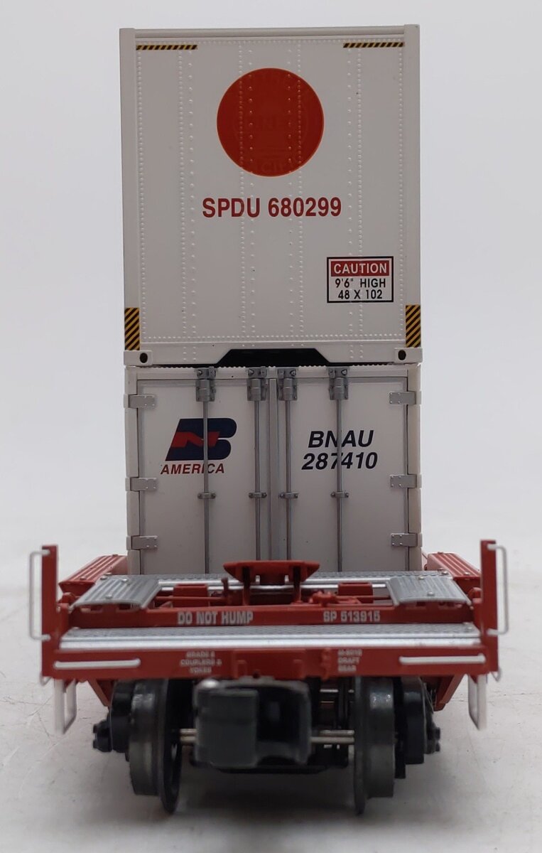 Lionel 6-17587 O Southern Pacific Husky Stack Flat Car #513915 EX/Box