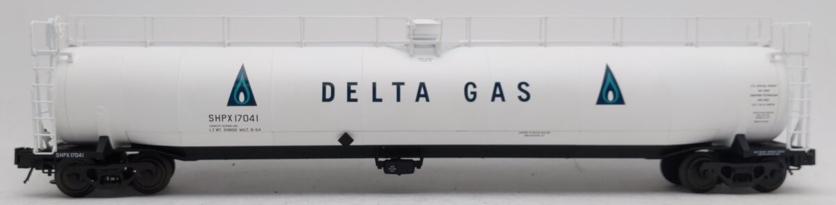 Atlas 6413-2 O Gauge Delta Gas 33,000 Gallon Tank Car #17041 (3-Rail) EX/Box
