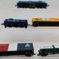 N Scale Assorted Diesel Engine & Freight Cars [5] EX