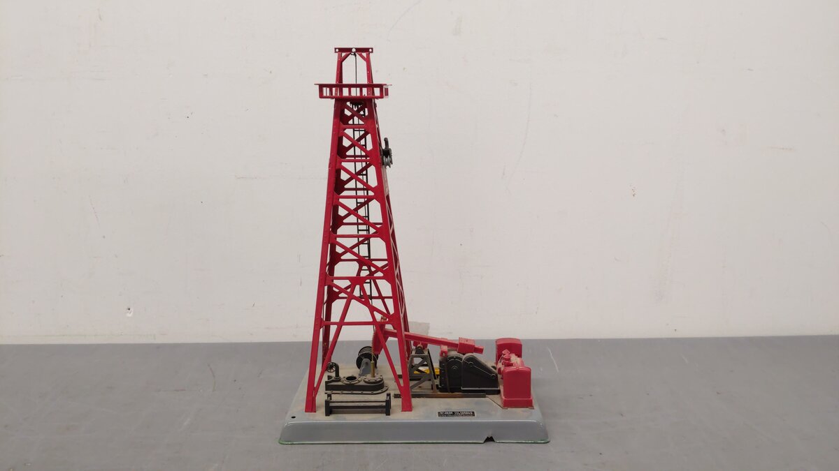 Lionel 6-12848 O Gauge Red Operating Oil Derrick EX/Box
