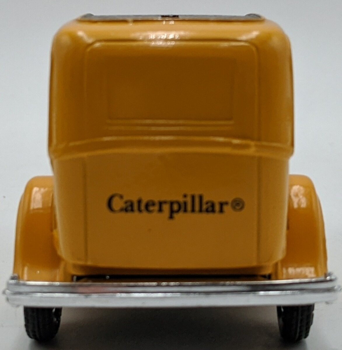 Ertl 2432 1932 Ford Delivery Van Panel Bank - Caterpillar Colors NIB