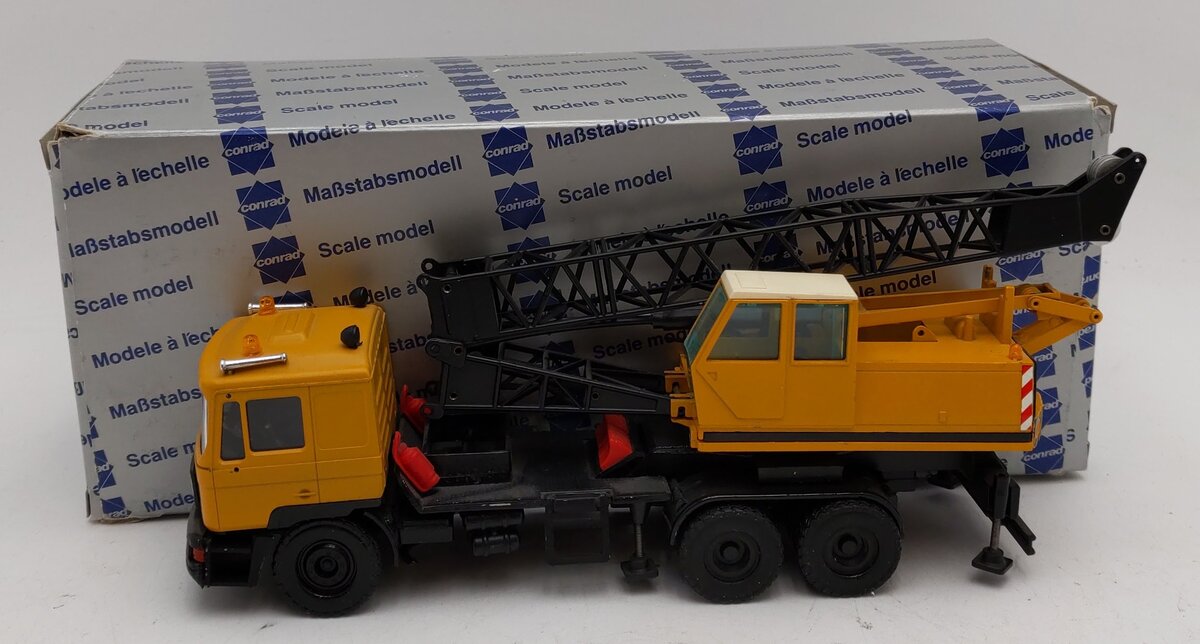 Conrad 1:50 Lattice Crane Truck LN/Box