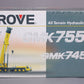 NZG 526 1:50 Grove GMK7550 All Terrain Hydraulic Crane LN/Box